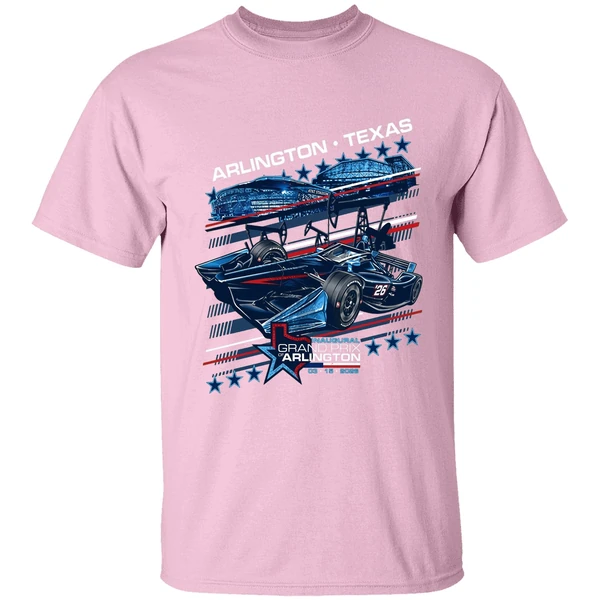 2026 Inaugural Grand Prix Of Arlington Ghost Car Shirt - Image 3