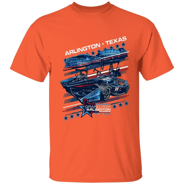 2026 Inaugural Grand Prix Of Arlington Ghost Car Shirt - Image 6