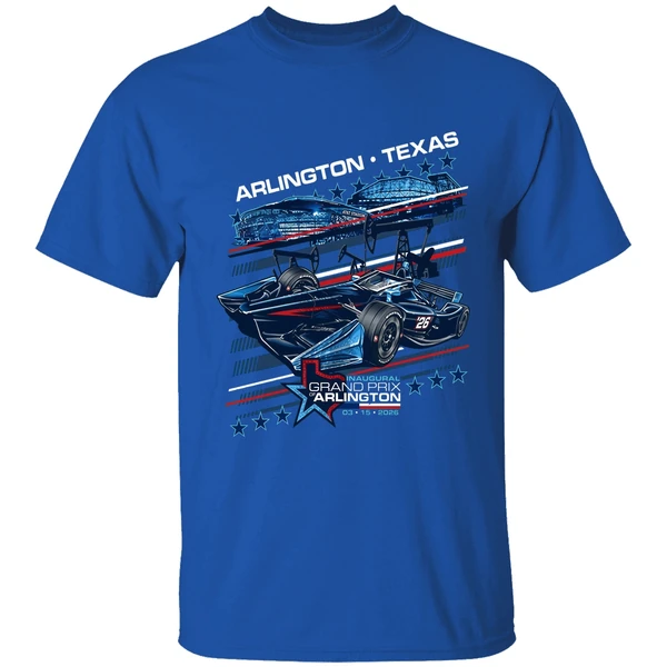 2026 Inaugural Grand Prix Of Arlington Ghost Car Shirt - Image 8