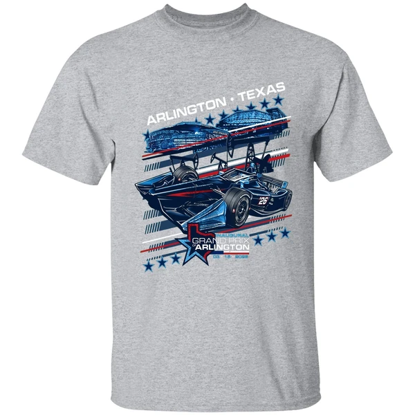 2026 Inaugural Grand Prix Of Arlington Ghost Car Shirt - Image 9