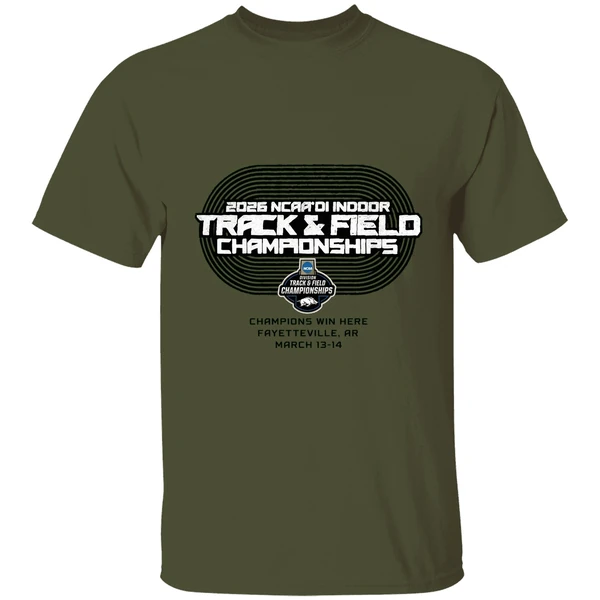 2026 Ncaa Di Indoor Track Field Championship Fayetteville Ar Shirt - Image 9