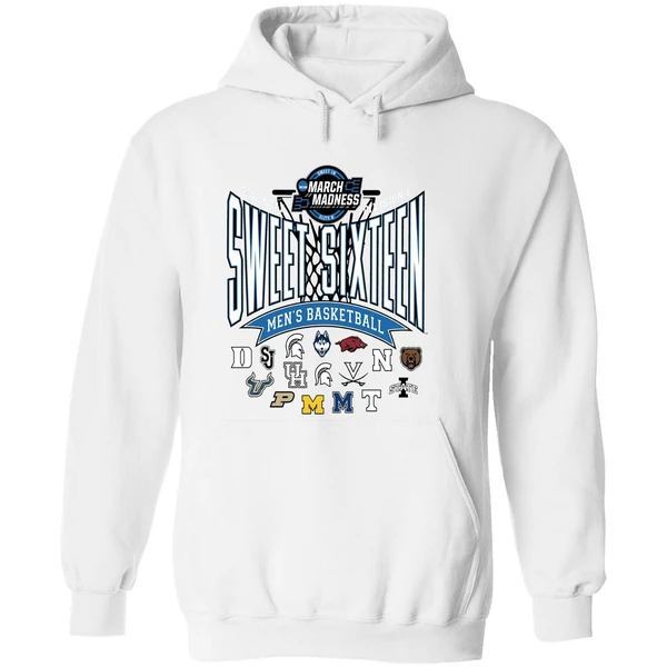 2026 Ncaa Di Mens Basketball Tournament Sweet Sixteen Teams Hoodie - Image 8