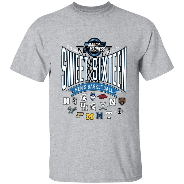2026 Ncaa Di Mens Basketball Tournament Sweet Sixteen Teams Shirt - Image 9