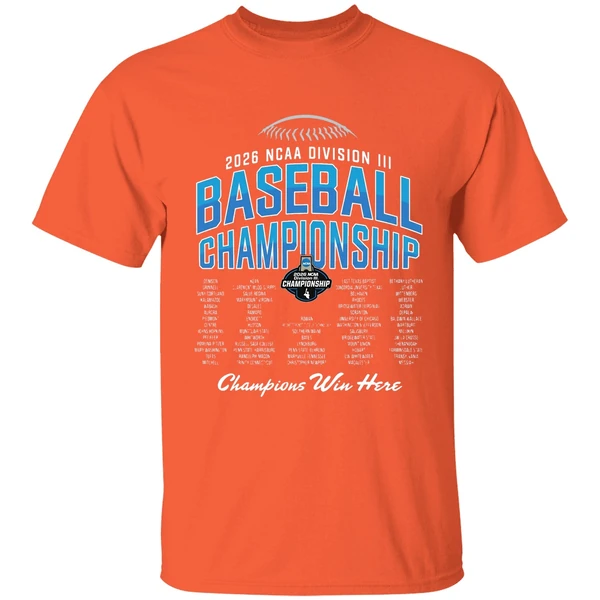 2026 Ncaa Division Iii Baseball Regionals College Teams Shirt - Image 6