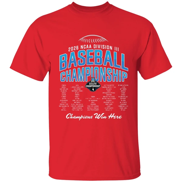 2026 Ncaa Division Iii Baseball Regionals College Teams Shirt - Image 7