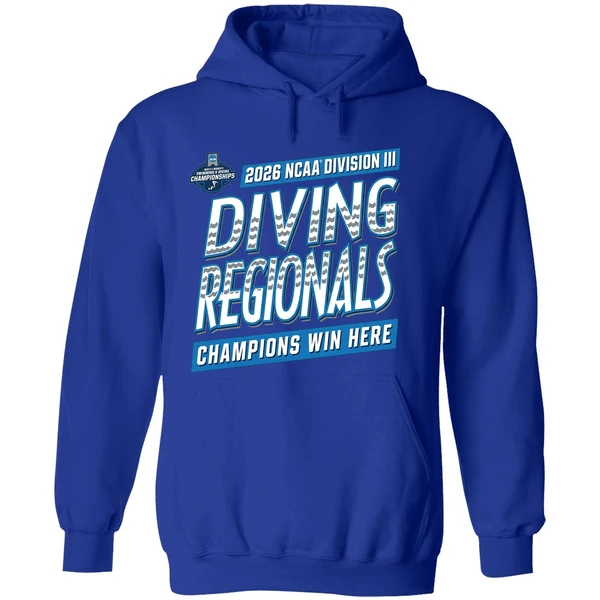 2026 Ncaa Division Iii Swimming And Diving Regionals Champions Win Here Hoodie - Image 7