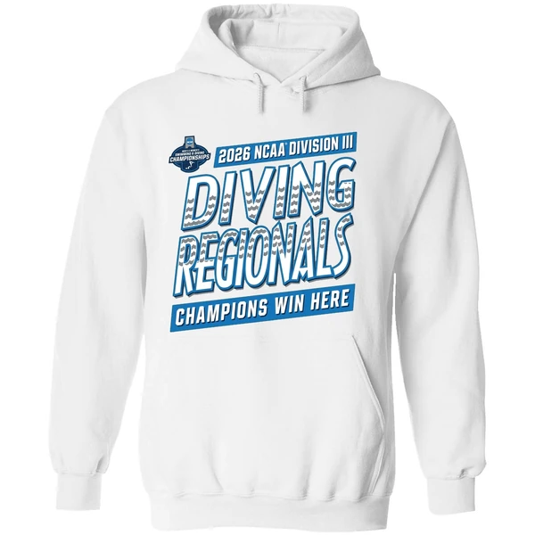 2026 Ncaa Division Iii Swimming And Diving Regionals Champions Win Here Hoodie - Image 8