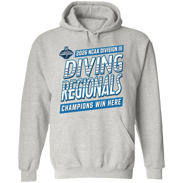 2026 Ncaa Division Iii Swimming And Diving Regionals Champions Win Here Hoodie - Image 9