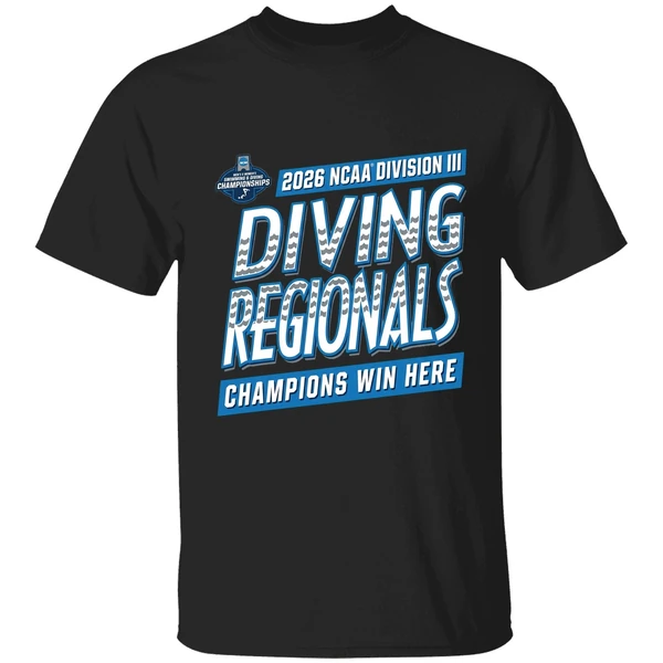 2026 Ncaa Division Iii Swimming And Diving Regionals Champions Win Here Shirt