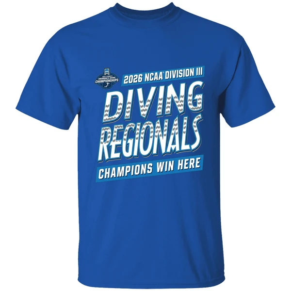 2026 Ncaa Division Iii Swimming And Diving Regionals Champions Win Here Shirt - Image 8