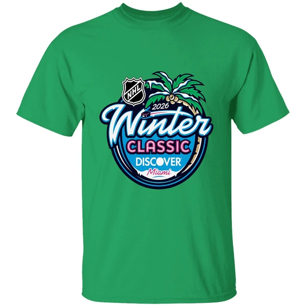 2026 Nhl Winter Classic Miami Logo Shirt - Image 2