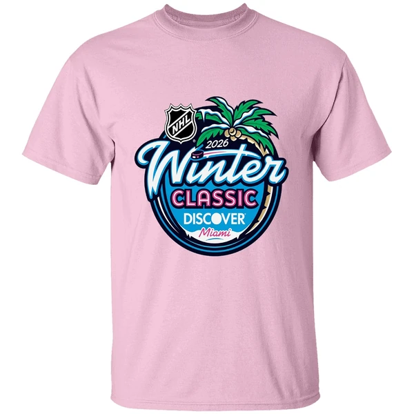 2026 Nhl Winter Classic Miami Logo Shirt - Image 3