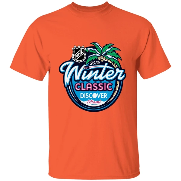 2026 Nhl Winter Classic Miami Logo Shirt - Image 6