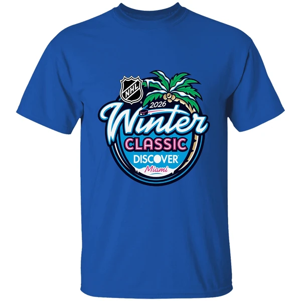 2026 Nhl Winter Classic Miami Logo Shirt - Image 8