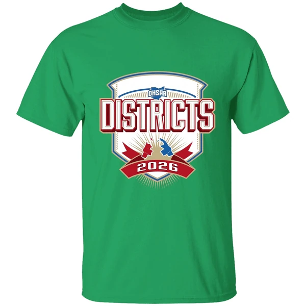 2026 Ohsaa Boys Wrestling Districts Shirt - Image 2