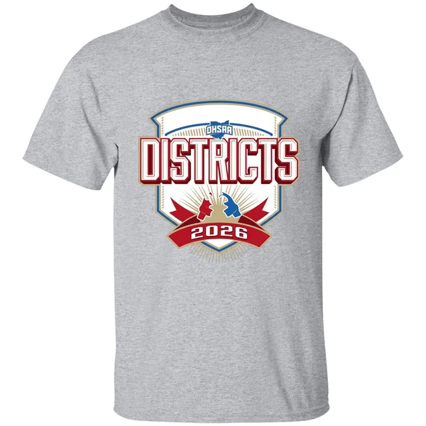 2026 Ohsaa Boys Wrestling Districts Shirt - Image 9
