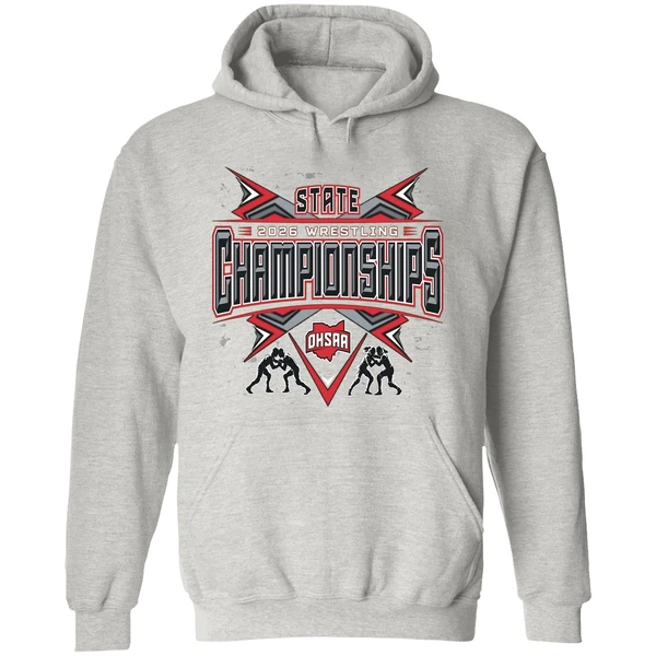 2026 Ohsaa Wrestling State Championships Hoodie - Image 9