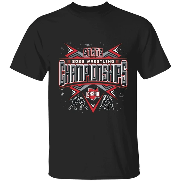 2026 Ohsaa Wrestling State Championships Shirt - Image 7