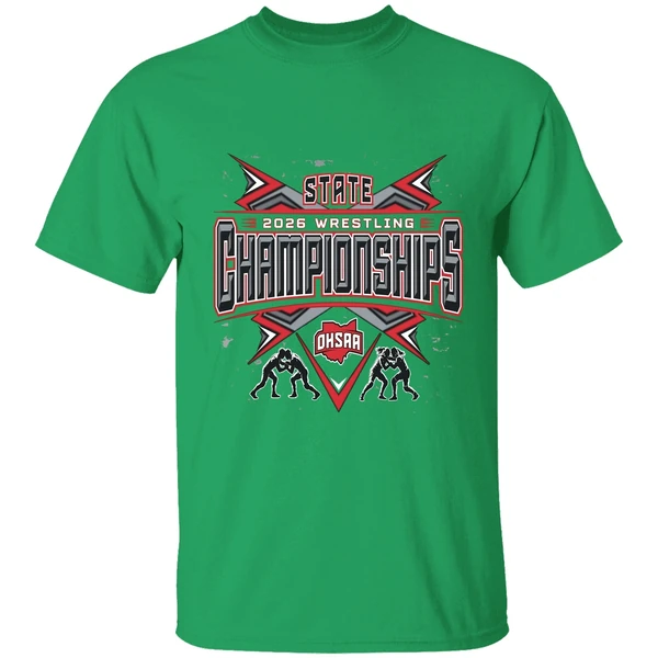 2026 Ohsaa Wrestling State Championships Shirt - Image 8