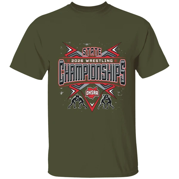 2026 Ohsaa Wrestling State Championships Shirt - Image 9