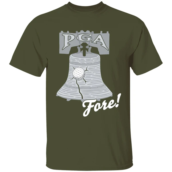 2026 pga championship richmond liberty bell golf shirt militarygreen