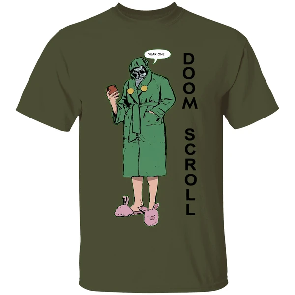 2026 Robert Downey Jr Doom Scroll Shirt - Image 9