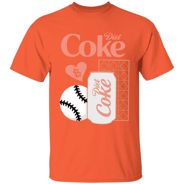 2026 st louis cardinals diet coke night shirt orange