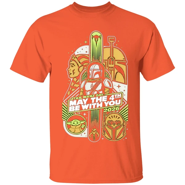 2026 star wars day shirt orange
