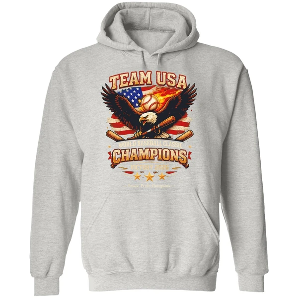 2026 Team Usa World Baseball Classic Champions Victory Hoodie - Image 9
