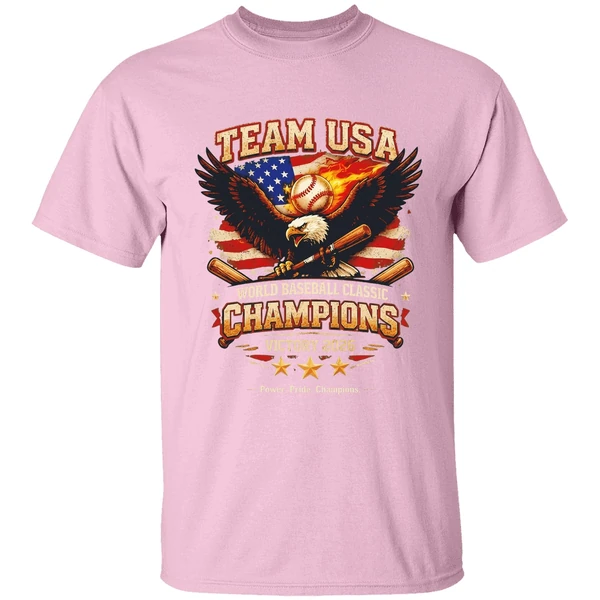 2026 Team Usa World Baseball Classic Champions Victory Shirt - Image 3