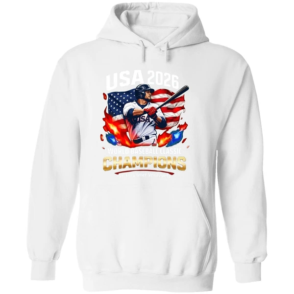2026 Usa World Baseball Classic Champions Victory Over Venezuela Hoodie - Image 8
