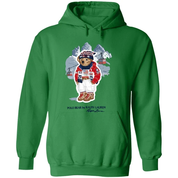 2026 Winter Olympics Seasonal Bear Polo Bear By Ralph Lauren Hoodie - Image 2