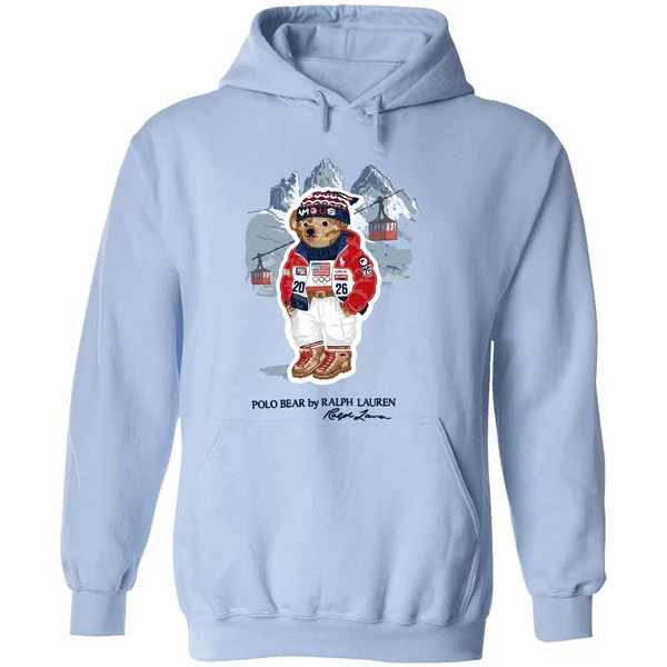 2026 Winter Olympics Seasonal Bear Polo Bear By Ralph Lauren Hoodie - Image 4