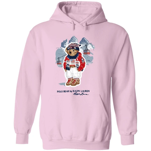 2026 Winter Olympics Seasonal Bear Polo Bear By Ralph Lauren Hoodie - Image 5