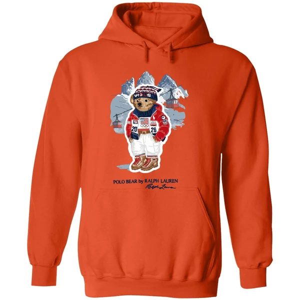 2026 Winter Olympics Seasonal Bear Polo Bear By Ralph Lauren Hoodie - Image 6