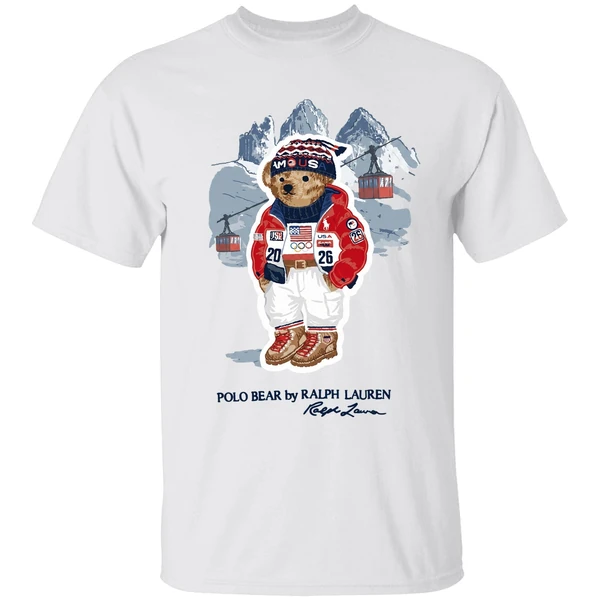 2026 Winter Olympics Seasonal Bear Polo Bear By Ralph Lauren Shirt