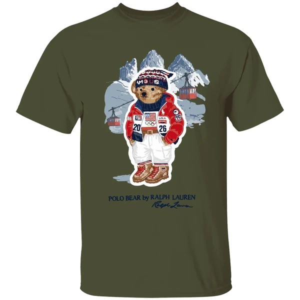 2026 Winter Olympics Seasonal Bear Polo Bear By Ralph Lauren Shirt - Image 9