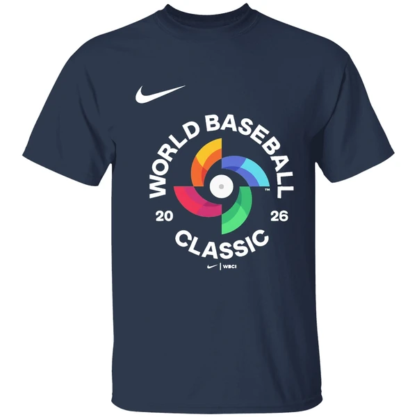 2026 world baseball classic logo shirt navy