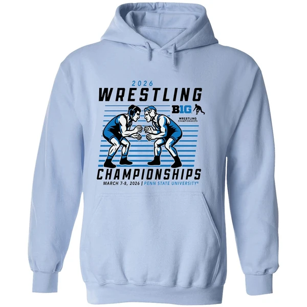2026 Wrestling Championships Big Ten Penn State University Hoodie - Image 4