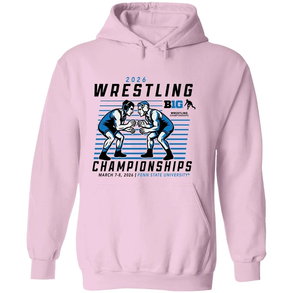2026 Wrestling Championships Big Ten Penn State University Hoodie - Image 5
