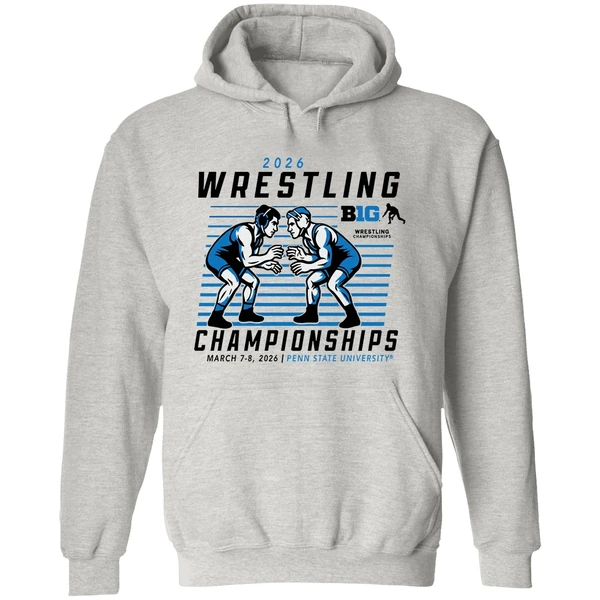 2026 Wrestling Championships Big Ten Penn State University Hoodie - Image 9