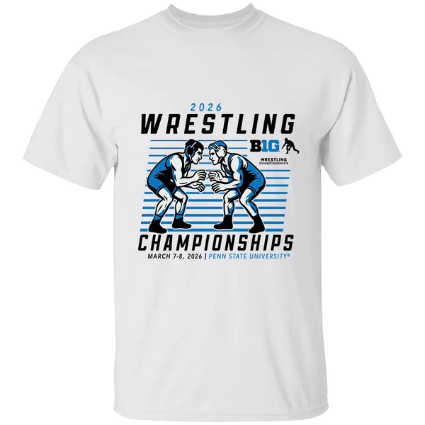 2026 Wrestling Championships Big Ten Penn State University Shirt