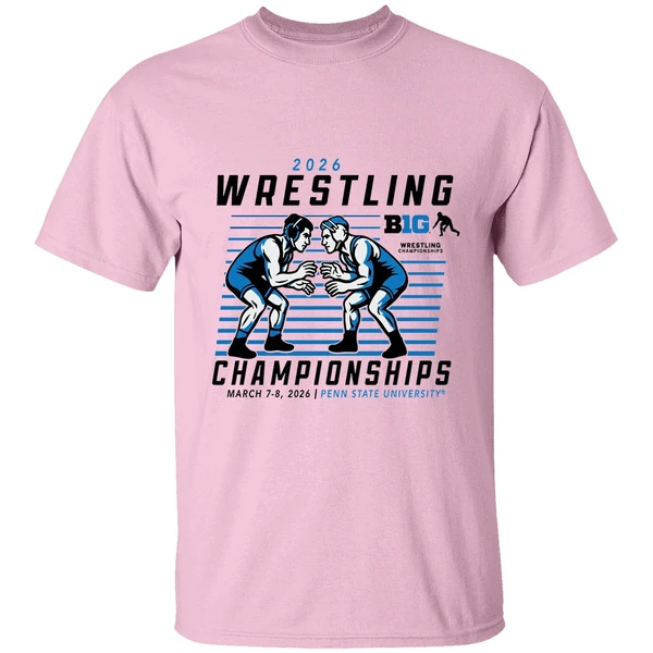 2026 Wrestling Championships Big Ten Penn State University Shirt - Image 2
