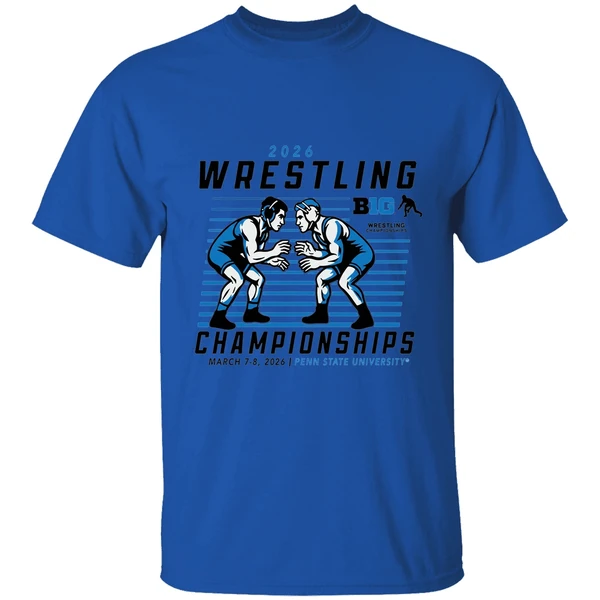 2026 Wrestling Championships Big Ten Penn State University Shirt - Image 5