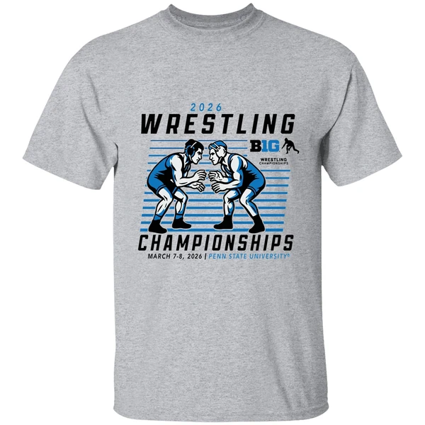 2026 Wrestling Championships Big Ten Penn State University Shirt - Image 6