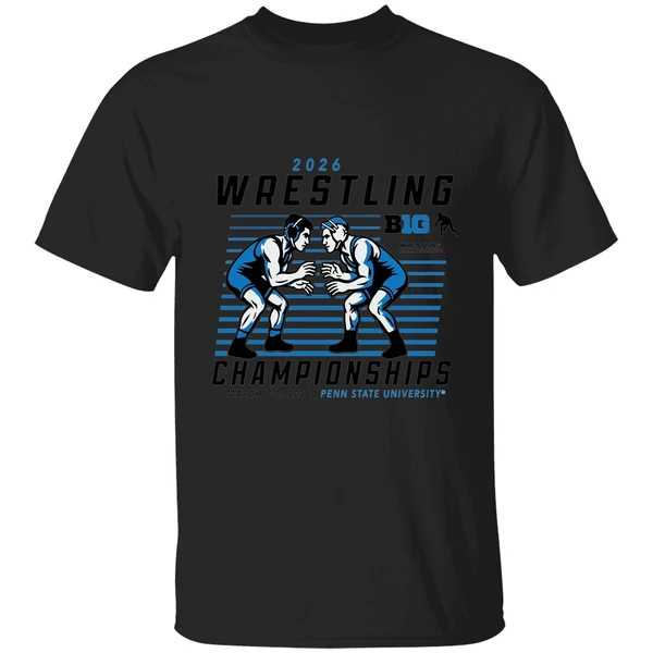 2026 Wrestling Championships Big Ten Penn State University Shirt - Image 7