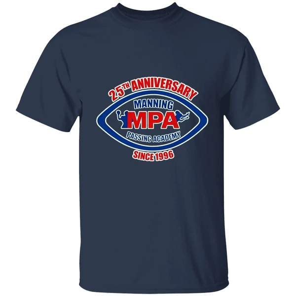 25 Th Anniversary Manning Mpa Passing Academy Since 1996 Shirt - Image 4