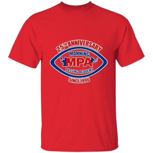 25 Th Anniversary Manning Mpa Passing Academy Since 1996 Shirt - Image 6