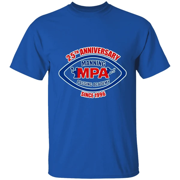 25 Th Anniversary Manning Mpa Passing Academy Since 1996 Shirt - Image 7