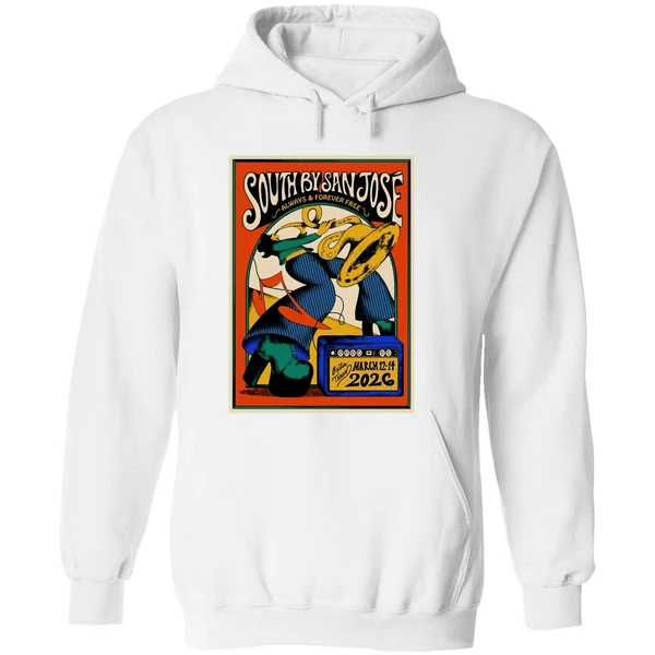 27th Annual South By San Jose 3 12 3 14 2026 Austin Tx Poster Hoodie - Image 8